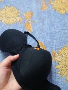Padded Black Bra