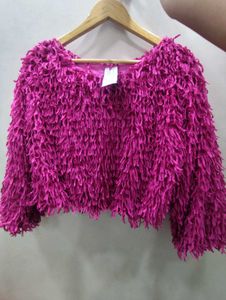 Pre-winter Fashion Tassel Crop Top
