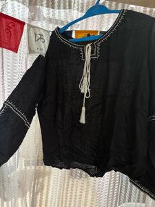 full sleeve bohemian top