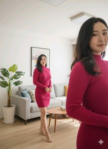 Bodycon Knit Mini Dress