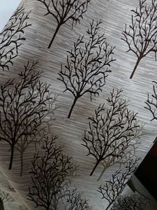2piece Jute Black Out Heavy Curtains For Door.