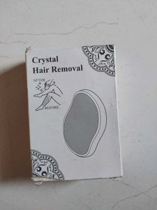 Crystal hair remover epilator