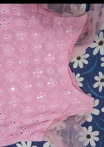 Chikkangari Embroidered Kurta
