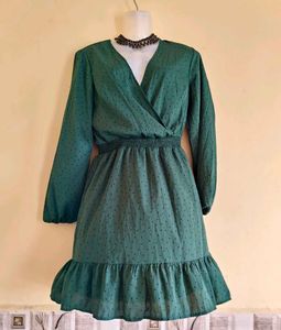 Size M/L 🎁Buy 2 Get 1 Free 🎁Green Dress