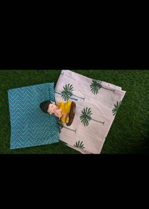 Printed Cotton Suit Set