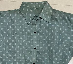 Printed Bow Tie Shirt