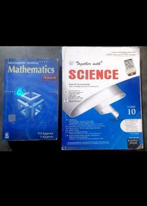 10th CBSE Mathematics And Science Books