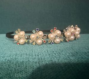 Pearl Flower Headband for Girls