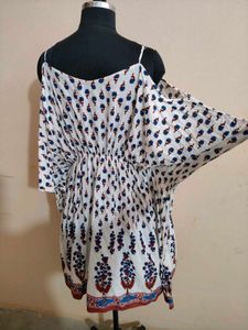 Boho Cold Shoulder Dress