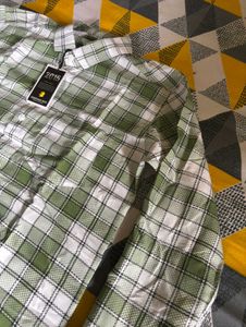 Men's checked  2-combo shirt offer