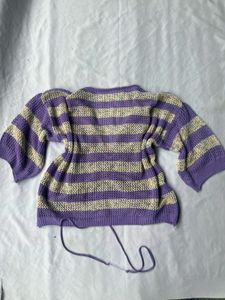 Striped Knit Top