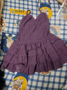 Combo Of  Purple Set, Top And Dress