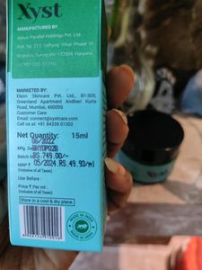 Brand Xyst.. Xyst Brand is Very Nick.. Good For All Type Skin Care Products.. Glow Face Serum, Day Face Cream, Lip Balm