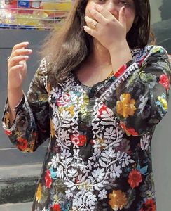 Chikankari Kurti + Plazo Set/ Cord Set