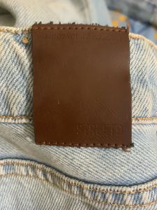 Distressed Light Wash Jeans