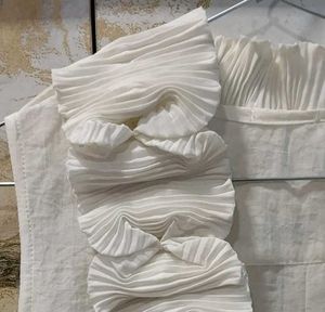 white neck design top