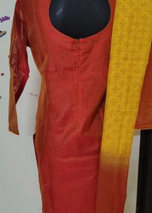 🍁Cotton Kurta Set