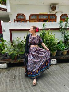 Floral Lehenga Choli Set