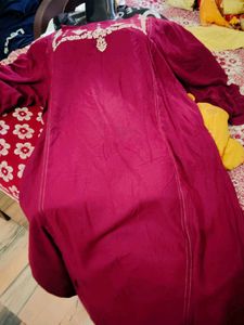Beautiful Pure Cotton Reshmi Work Kurta