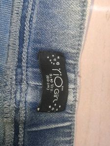 Pull-On Denim Jeggings