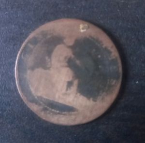 Rare Spanish Coin (Year 1870) Weak Condition