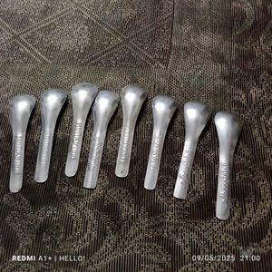 Mini Stainless Steel Spoon Set Of 8