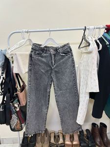 Acid Wash Wide Leg Jeans