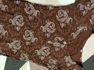 Beautiful Brown Colour Kurti