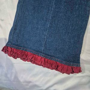 Bootcut Cute Korean Denim