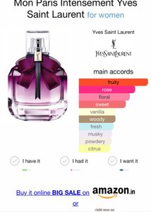 YSL mon Paris Intensement 10 mL Decant