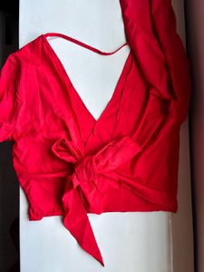 Red Tie Top