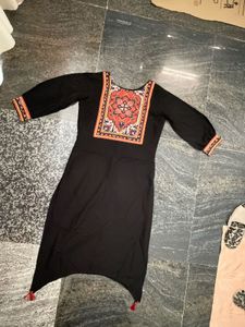 Elegant Black Kurta