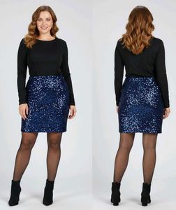 Shein Party Sparkle Skirt