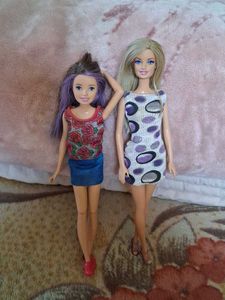 skipper articulated knees n gg face Barbie