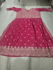 New Party Wear Naira Cut Dress