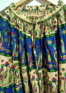 Boho Print Skirt