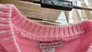 Cute Pink Knit Sweater