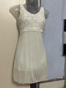 Pintrest Chochet White Lace Dress
