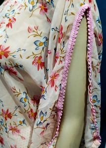 Peach Butterfly Kaftan Kurta✨