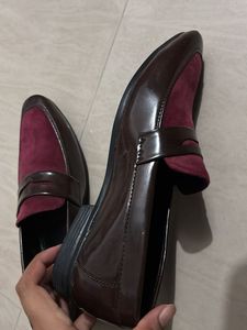 Jimmy Choo Burgundy Loafers
