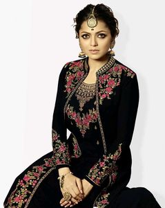 Elegant Embroidered Anarkali Suit