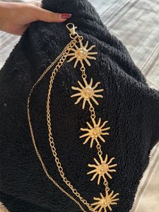Gold Sun Chain Belt