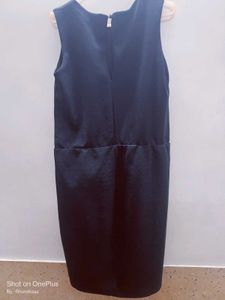 Navy Blue Sleeveless Dress