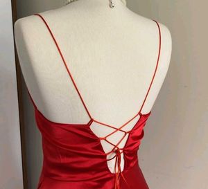 Satin Dress, All Colour Are Available