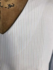 Imported Sweeve Striped Flared Sleeve Top