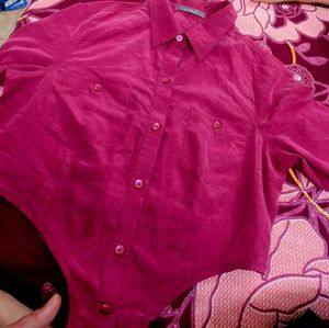 Rose colour Shirt