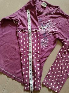 Combo Of Two Hosriey Cotton Kids Top
