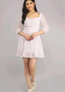 White Mini Dress