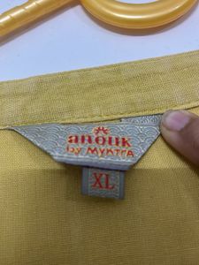 Elegant Mustard Kurta