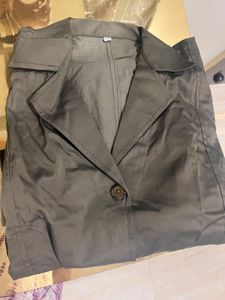 Olive Green Belted Jumpsuit